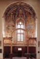 Vista de la capilla absidal principal Benozzo Gozzoli